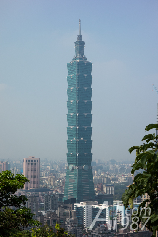 Taipei 101 from Xiangshan Hiking Trail