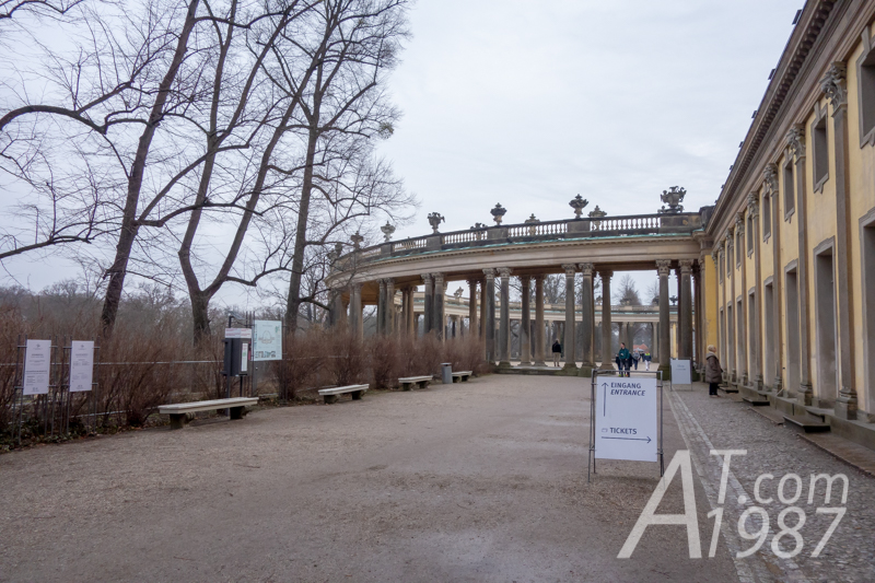 Sanssouci Palace – North Facade